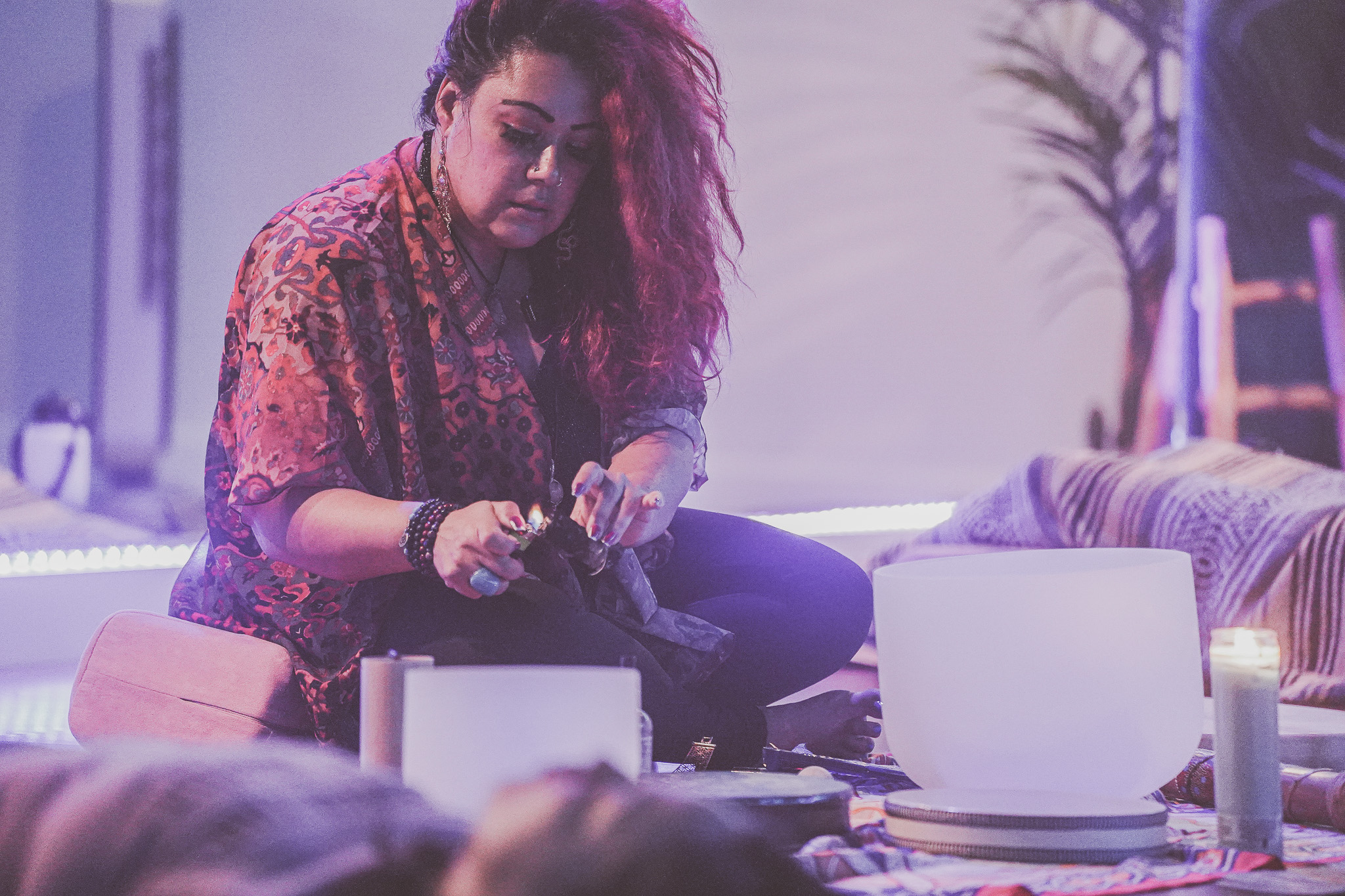 sound healing class at The Healing Tree Collective in Tempe Arizona