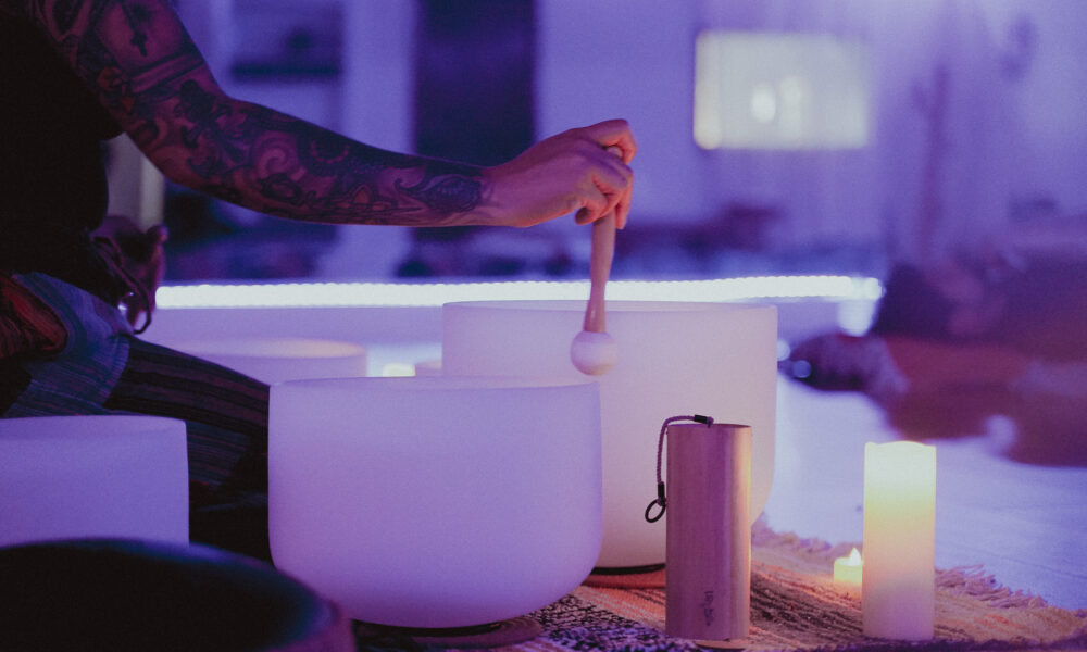 reiki and sound healing experience at the healing tree collective in tempe, az