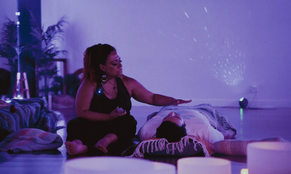 reiki and sound healing experience at the healing tree collective in tempe, az