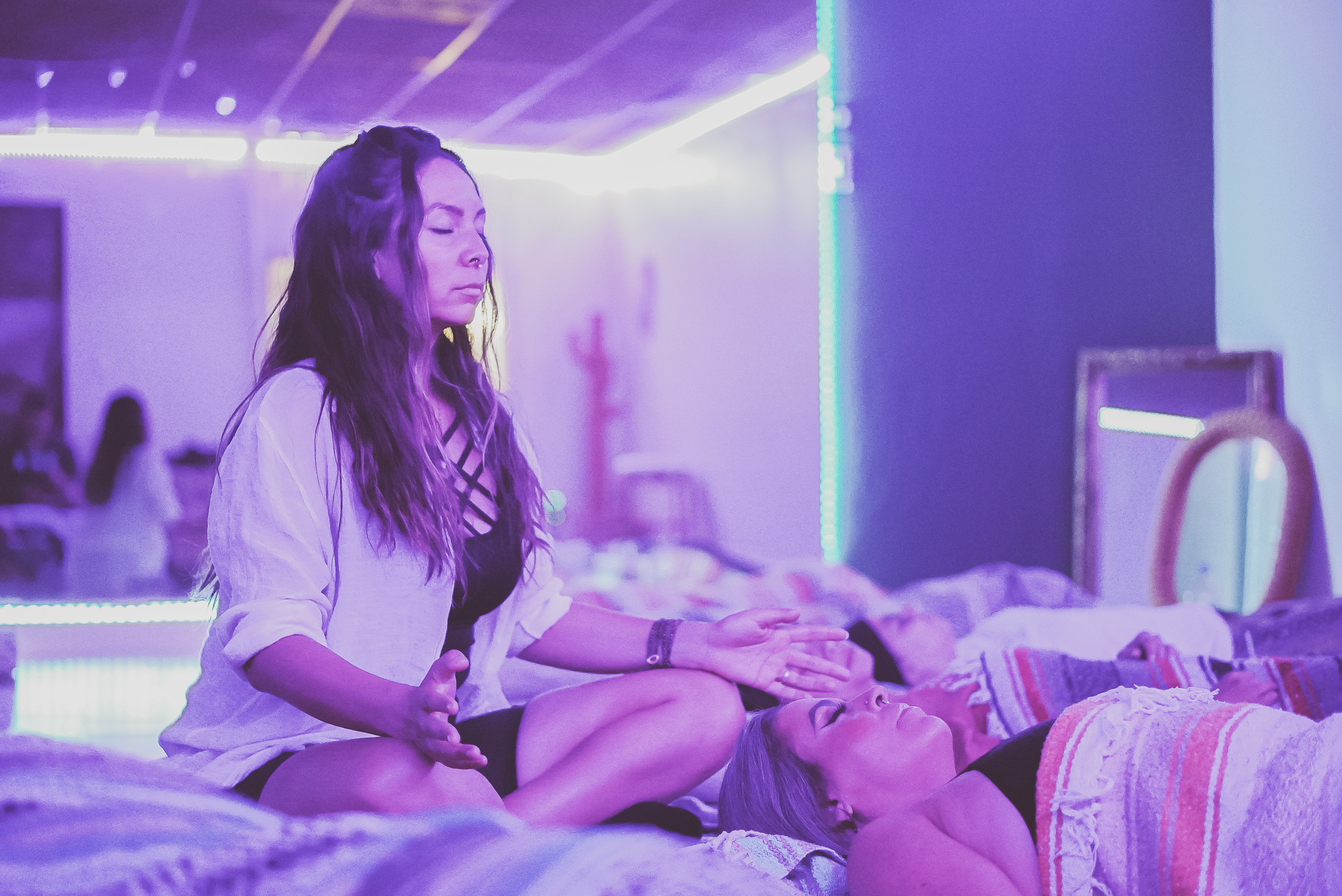 Quiet healing space at The Healing Tree Collective