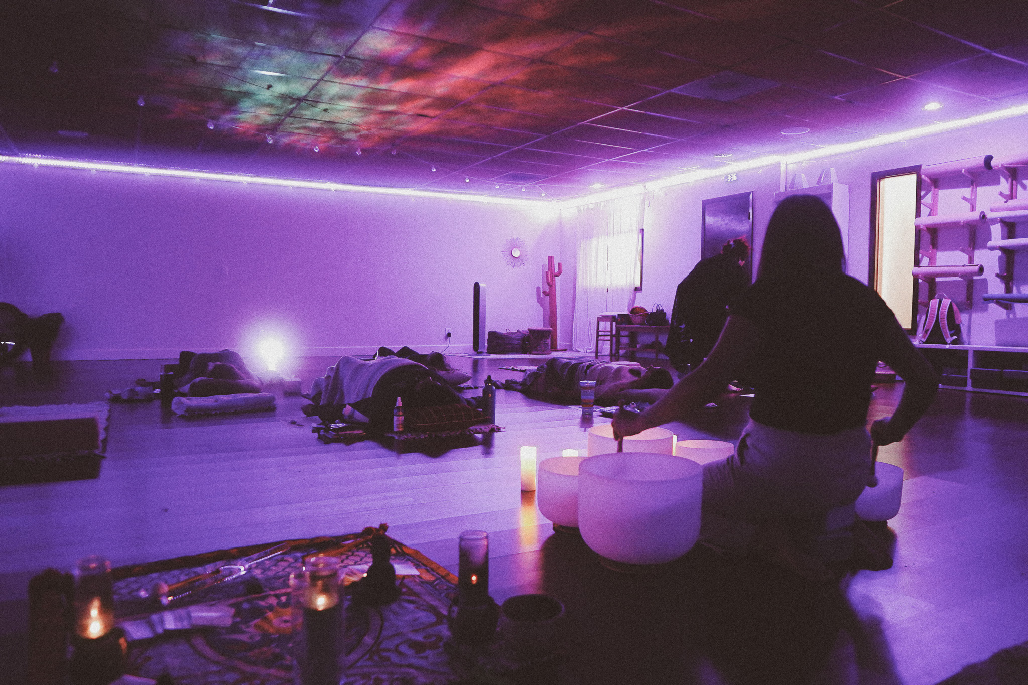 Restorative sound healing at The Healing Tree Collective