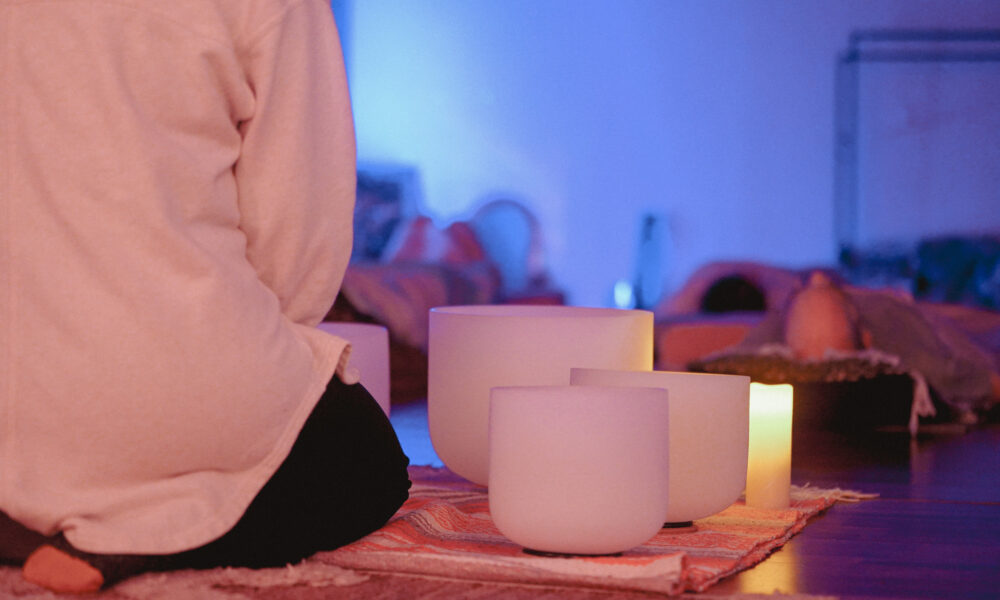 sound bath at the healing tree collective in tempe, az