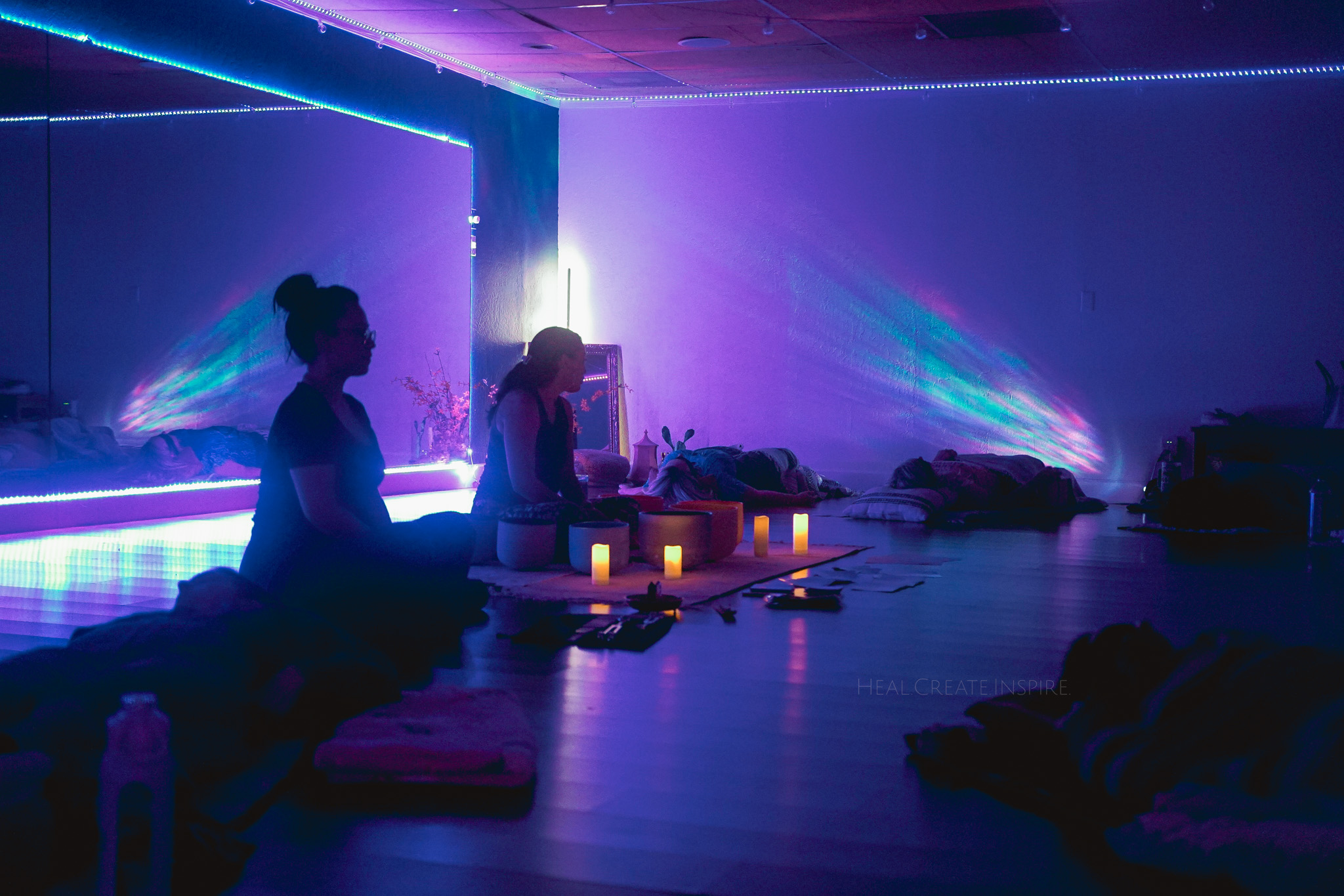 private workplace wellness session supporting team connection