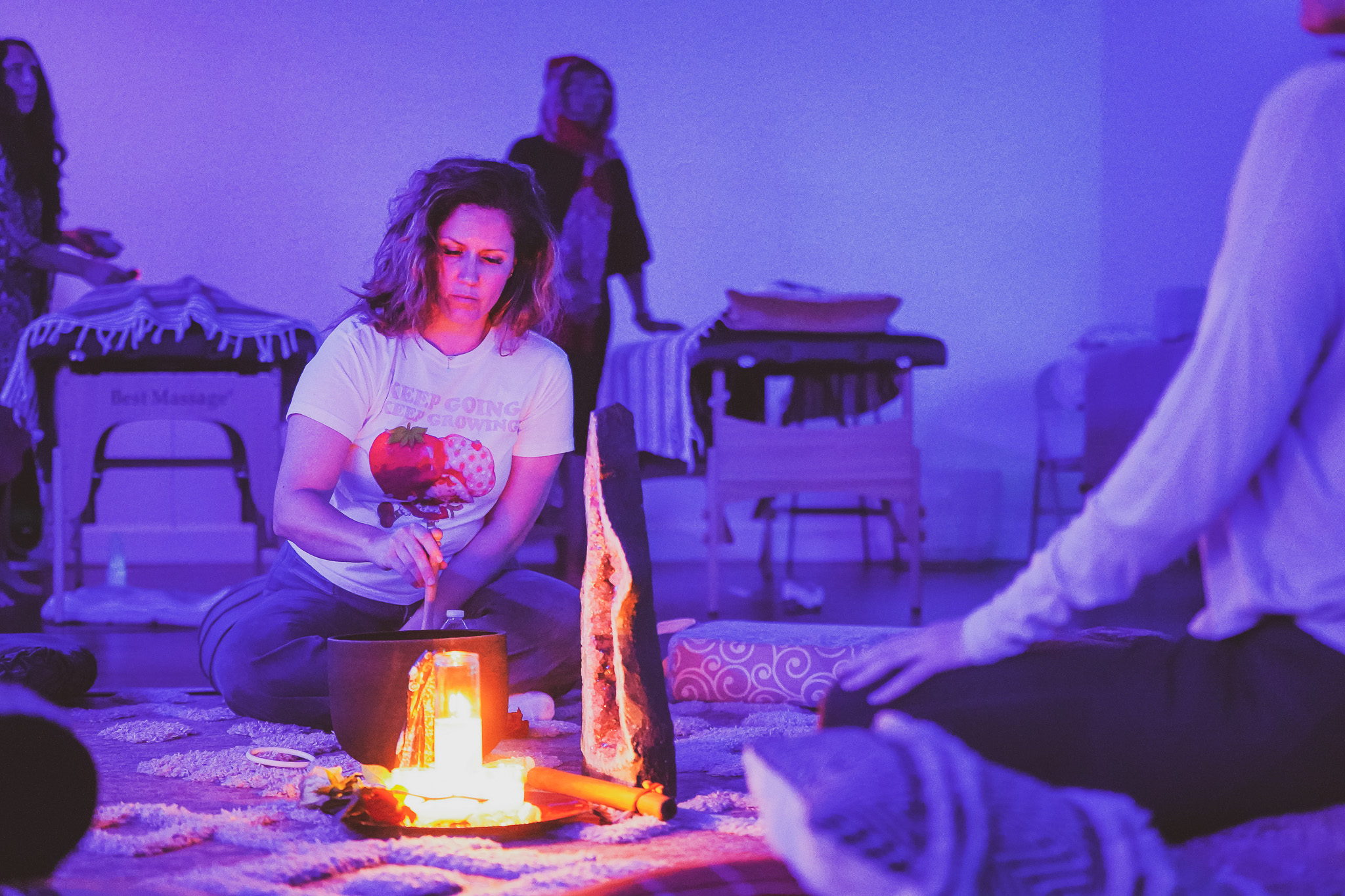 leadership and employee wellness support in a team setting