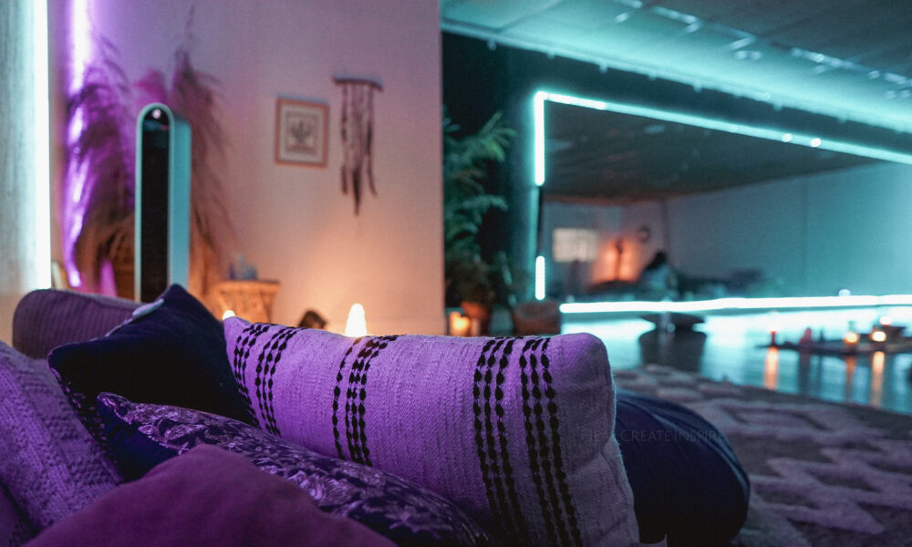 A private wellness experience for a private group at the healing tree collective in tempe, az